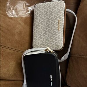 Michael Kors Crossbody Bags - Black and Cream